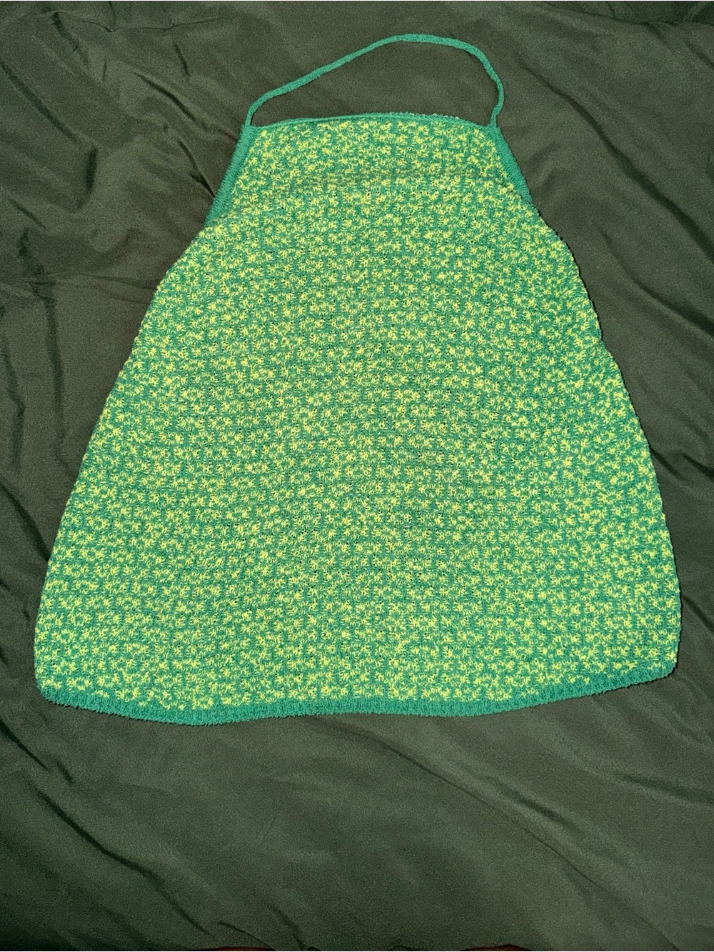 FP Beach Green Halter Top
